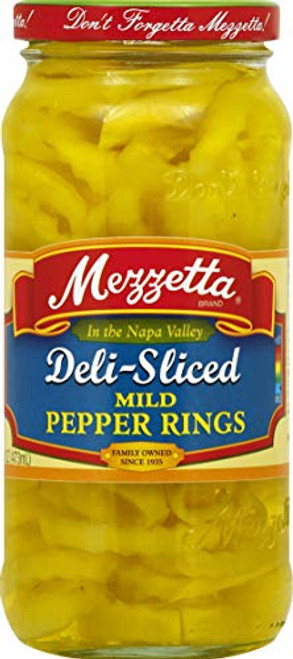 Mezzetta Mild Ring Peppers  16 oz