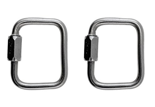 2 Pieces Stainless Steel 316 Square Quick Link 5 32   4mm  Marine Grade