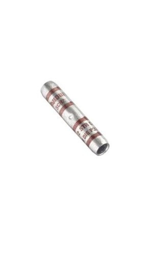 Panduit SCH4 0 X Code Conductor Splice  Long Barrel With Corona Relief Taper  4 0 AWG Copper Conductor Size  Purple Color Code  1 3 16  Wire Strip Length  0 71  OD  2 54  Length