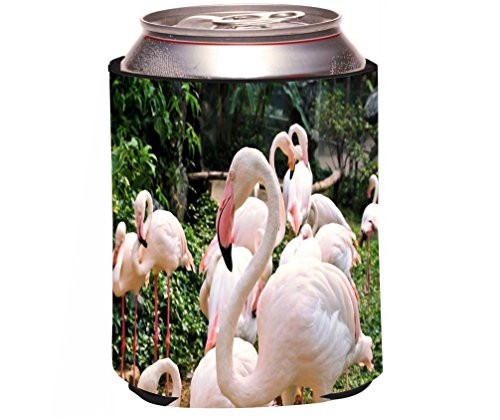 Rikki Knight"Flamingos Design" Beer Can Soda Drinks Cooler