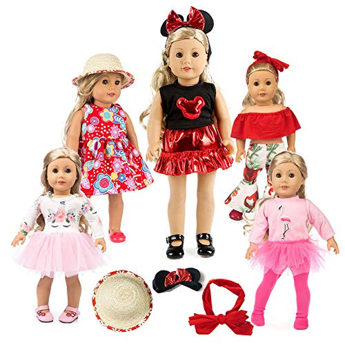 Unicorn Doll Clothes 18 Inch Set Like American Girl Doll Clothes and Accessories 18 Inch Outfit Pajamas for Girl Doll Accessories and Clothes My Life Doll Clothes Baby Journey Girls Accessories 11pcs Unicorn Doll Clothes 18 Inch Set Like American Girl Doll Clothes and Accessories 18 Inch Outfit Pajamas for Girl Doll Accessories and Clothes My Life Doll Clothes Baby Journey Girls Accessories 11pcs