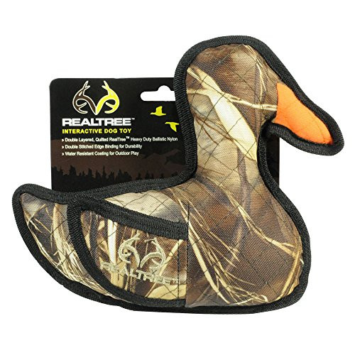 Hyper Pet Realtree Duck Interactive Dog Toy  Camo  One Size