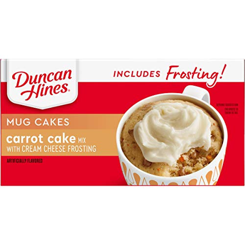 Duncan Hines Mug Cakes  Carrot Cake with Frosting
