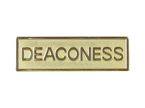 Brass Deaconess Badge