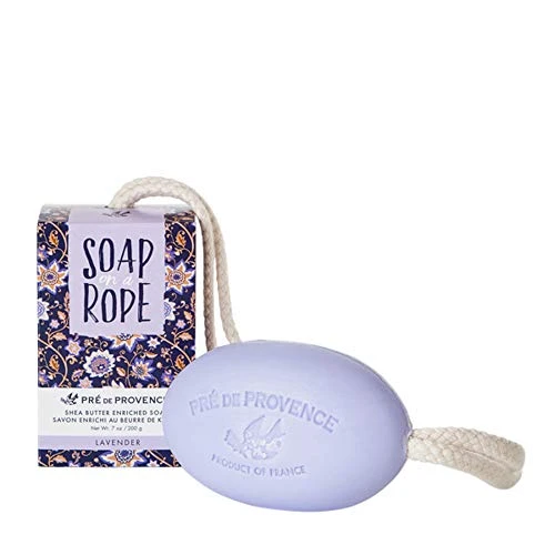 Pre de Provence Soap On a Rope  Lavender  200 Gram
