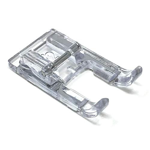 DREAMSTITCH 859813000 Snap On Open Toe Satin Stitch Presser Foot F2 for Elna Janome Sewing Machine 859813000 DREAMSTITCH 859813000 Snap On Open Toe Satin Stitch Presser Foot F2 for Elna Janome Sewing Machine 859813000