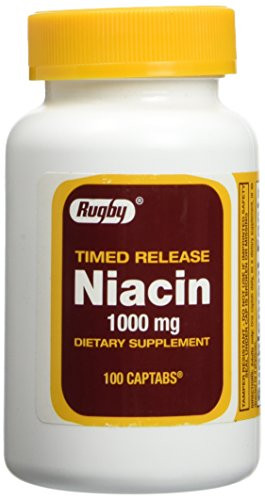 Niacin Time Release 1000mg 100ct