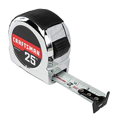 CRAFTSMAN Tape Measure  25 Foot  CMHT37325S