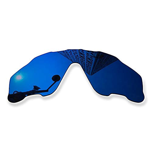 MYCOURAG Replacement Lenses Compatible with Oakley Jawbreaker OO9290 Sunglass   Midnight Blue Mirror Coated Polarized