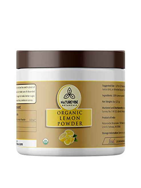 Naturevibe Botanicals Lemon Juice Powder 8oz Non GMO Gluten Free 100 Natural Lemon Juice Naturevibe Botanicals Lemon Juice Powder 8oz Non GMO Gluten Free 100 Natural Lemon Juice
