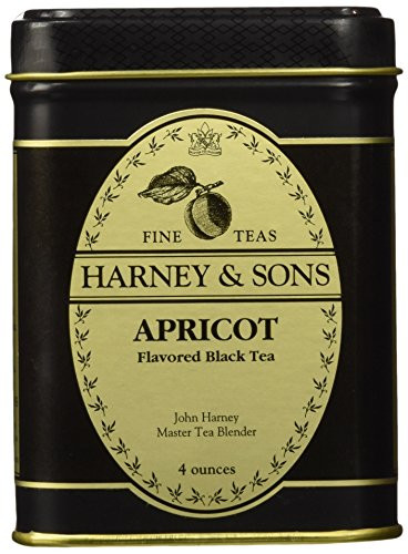 Apricot  Loose Tea in 4 ounce tin by Harney   Sons