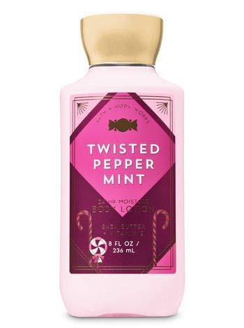 Bath   Body Works Shea   Vitamin E Lotion Twisted Peppermint 8oz