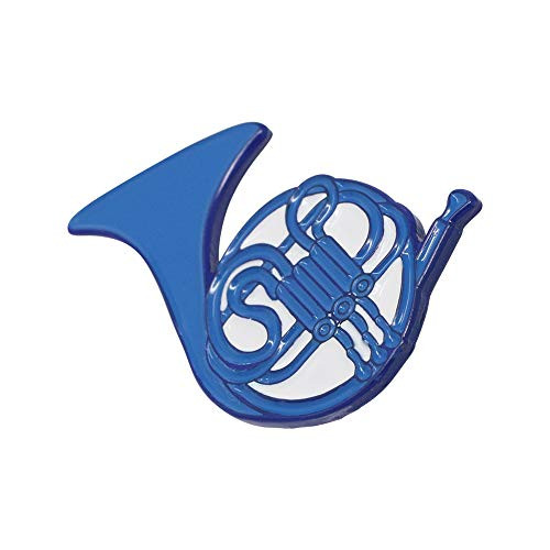 WizardPins Blue French Horn Sitcom TV Series Enamel Pin 1 Pin