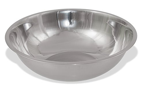 Crestware 20-Quart Stainless Steel Mixing Bowl