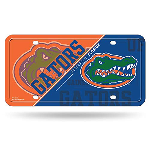 NCAA Rico Industries Metal License Plate Tag  Florida Gators