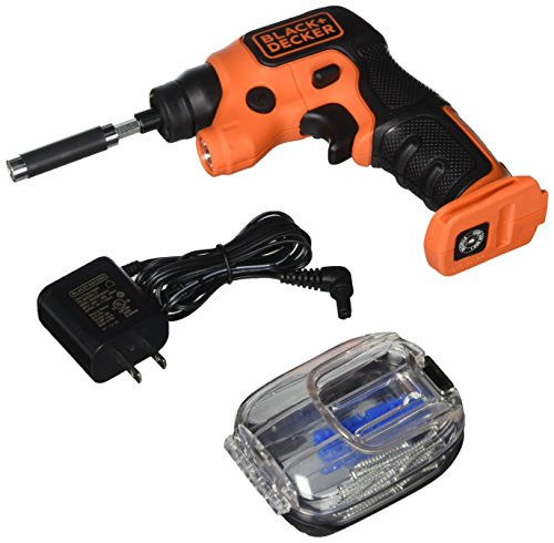 BLACK+DECKER BDCSFS30C 4V Max Lithium Ion Lightdriver Cordless Screwdriver with Storage Pak