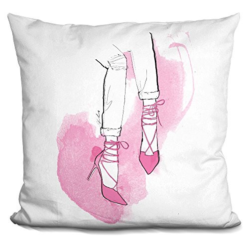 LiLiPi Style Me Pink Decorative Accent Throw Pillow