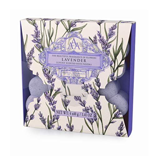 AAA by Somerset Lavender Bath Fizzers  4 x 1 41 Fl Oz