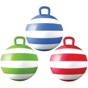Hedstrom Stripped Hopper Ball, Red