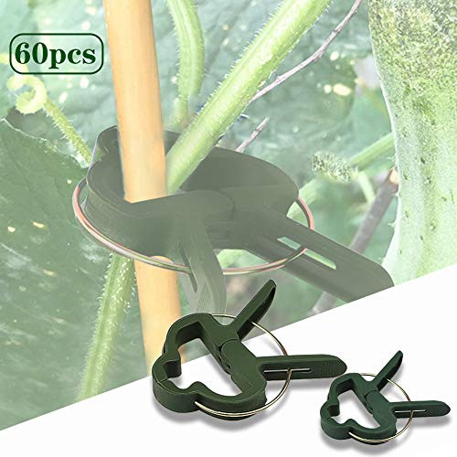 Reusable Plant Support Clips Flower and Vine Gentle Plant   Flower Clips Supporting Climbing Vines  Stalks  Stems Garden Tomato Plant Support Clip for Supporting Plant Stems