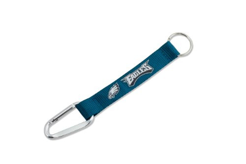 aminco NFL Philadelphia Eagles Carabiner Lanyard Keychain aminco NFL Philadelphia Eagles Carabiner Lanyard Keychain