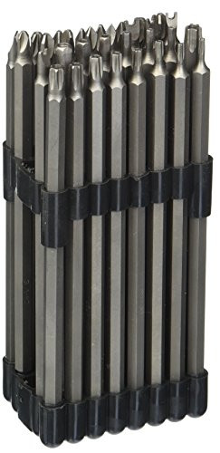 Cal Hawk Tools CSDB32L Extra Long Security Bit Set (32 Piece), 6"