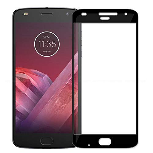 for Motorola Moto Z2 Play Screen Protector    2 Pack  Full Coverage Anti Scratch Screen Tempered Glass for Moto Z2 Play