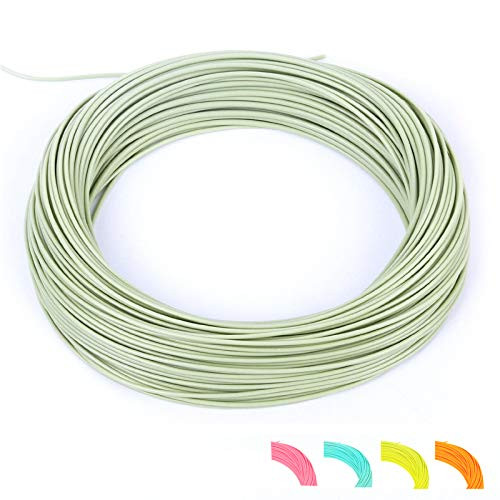 M MAXIMUMCATCH Maxcatch Weight Forward Floating Fly Line 100ft Yellow  Orange  Teal Blue  Moss Green  2F 3F 4F 5F 6F 7F 8F   Moss Green  WF5F
