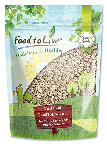 Sunflower Seeds  1 Pound   Kernels  No Shell  Kosher  Raw  Vegan  Bulk
