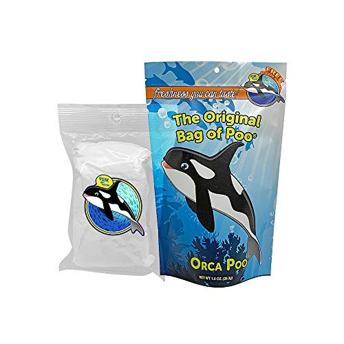 The Original Bag of Poo  Orca Poop  White Cotton Candy  for Novelty Poop Gag Gifts