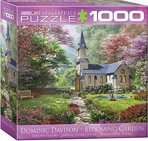 EuroGraphics 8000-0964 Blooming Garden Puzzle (1000-Piece)