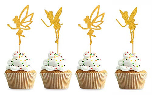 Keaziu 48 Pack Fairy Cupcake Toppers Angel Cupcake Topper Ballet Cupcake Topper for Birthday Bridal Shower Baby Shower Wedding Decoration Supplies Keaziu 48 Pack Fairy Cupcake Toppers Angel Cupcake Topper Ballet Cupcake Topper for Birthday Bridal Shower Baby Shower Wedding Decoration Supplies