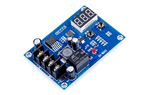 LIVISN 12V 24V  10V 30V  Battery Charging Control Protection Board Battery Charge Control Switch Auto Power Off Safe Energy Saving