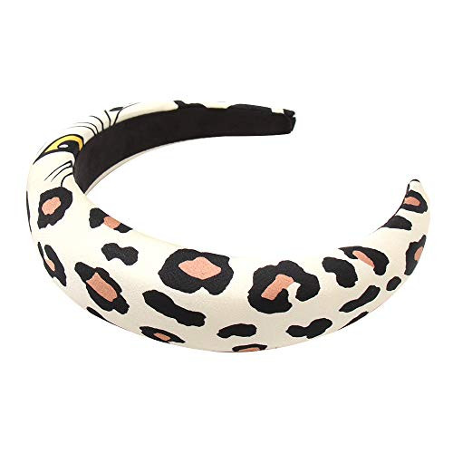 Velvet Wide Headbands Knot Turban Headband Vintage Hairband with Faux Pearl Elastic Hair Hoops Fashion Hair Accessories for Women and Girls  Padded Headband White