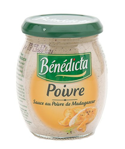 Benedicta Gourmet Black Peppercorn Sauce   Sauce au Poivre   240g