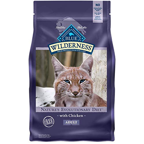 Blue Buffalo Wilderness High Protein Grain Free  Natural Adult Dry Cat Food 2 5 lb