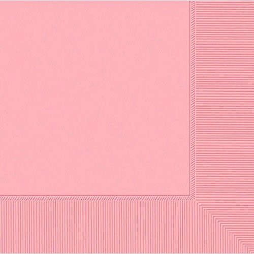Amscan New Pink 3 Ply Paper Dinner Napkins  20 Ct    Party Tableware