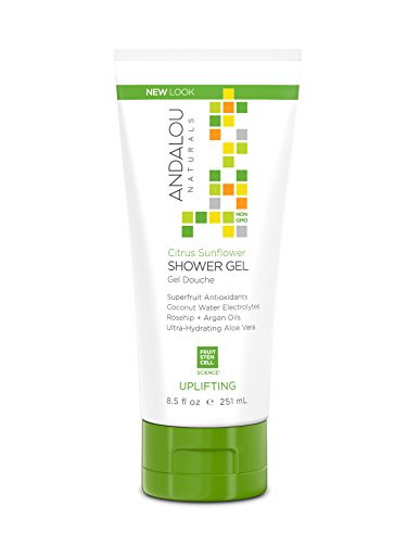 Andalou Naturals Body Uplifting Shower Gel  Citrus Sunflower  8 5 Oz  8 50 Oz