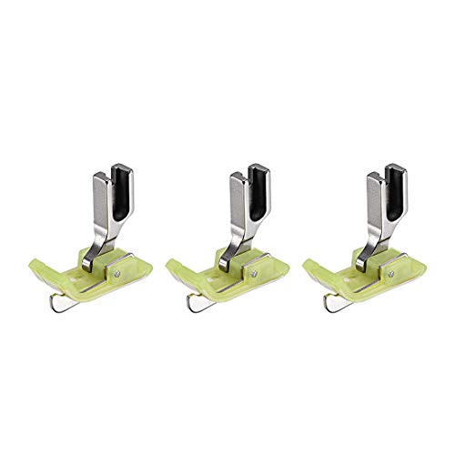 uxcell SP 18 Industrial Sewing Machine Hinged Presser Foot with Right Guide 1 4 6mm Green 3pcs uxcell SP 18 Industrial Sewing Machine Hinged Presser Foot with Right Guide 1 4 6mm Green 3pcs