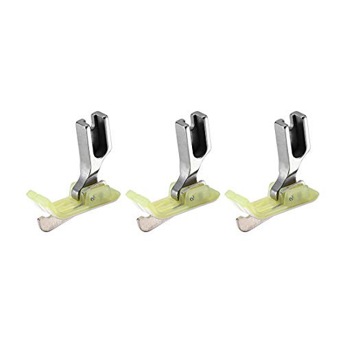 uxcell SP 18 Industrial Sewing Machine Hinged Presser Foot with Right Guide 1 8 3mm Green 3pcs uxcell SP 18 Industrial Sewing Machine Hinged Presser Foot with Right Guide 1 8 3mm Green 3pcs
