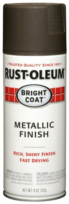Rust Oleum 7713830 Dark Bronze 11 oz Stops Rust Bright Coat Spray Paint Rust Oleum 7713830 Dark Bronze 11 oz Stops Rust Bright Coat Spray Paint