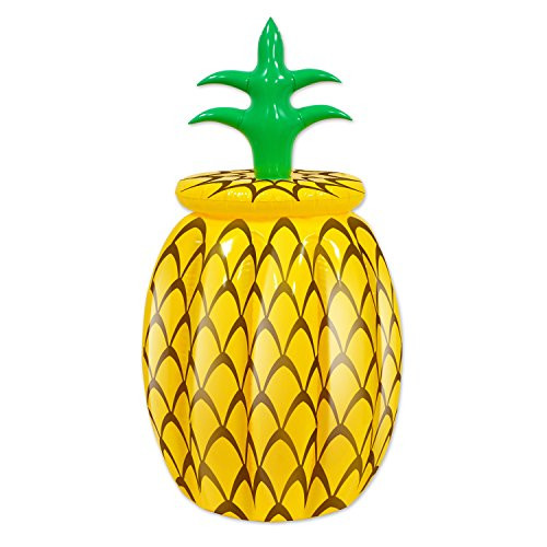 Beistle 57885 Inflatable Pineapple Cooler, 20" Width x 36" Height