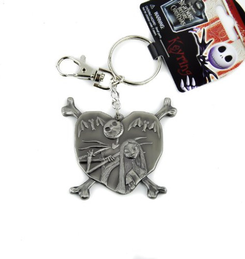 Jack and Sally Nightmare Before Christmas Keychain Skellington Jack and Sally Nightmare Before Christmas Keychain Skellington