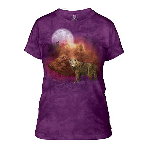 The Mountain Women s Forest Spirit Apparel  Purple  Medium