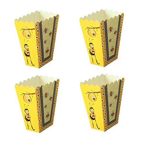 Astra Gourmet Bumble Bee Bee Party Supplies ¨C 24 Ct Honey Bee Popcorn Boxes   Baby Shower or Birthday Party Favor Popcorn Treat Boxes Astra Gourmet Bumble Bee Bee Party Supplies ¨C 24 Ct Honey Bee Popcorn Boxes   Baby Shower or Birthday Party Favor Popcorn Treat Boxes