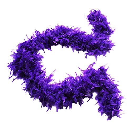 Cynthia s Feathers 80g Chandelle Feather Boa Regal Purple