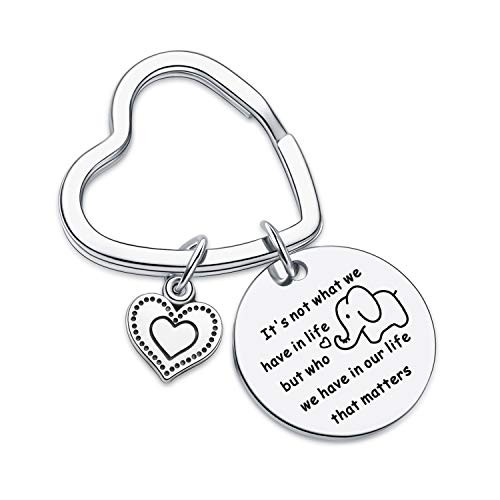 Encouragement Keychain Encouragement Gift Birthday Gifts Birthday Jewelry Best Friend Keychain Friendship Gifts Sister Jewelry Best Friend Jewelry Cousin Keychain Elephant Gift Elephant Keychain