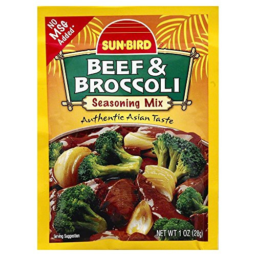 Sunbird Seasoning Beef Broccoli 1 0 OZ Pack of 4 Sunbird Seasoning Beef Broccoli 1 0 OZ Pack of 4
