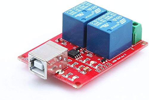 LIVISN SRD 12VDC SL C 2 Channel 5V Relay Module Free Driver USB Control Switch PC Intelligent Control