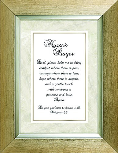 CB Gift Meaningful Moments Nurse's Prayer Framed Print
